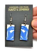 Blue Nude Earrings